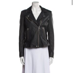 Iro Leather Biker Jacket - sz 40 (fr)